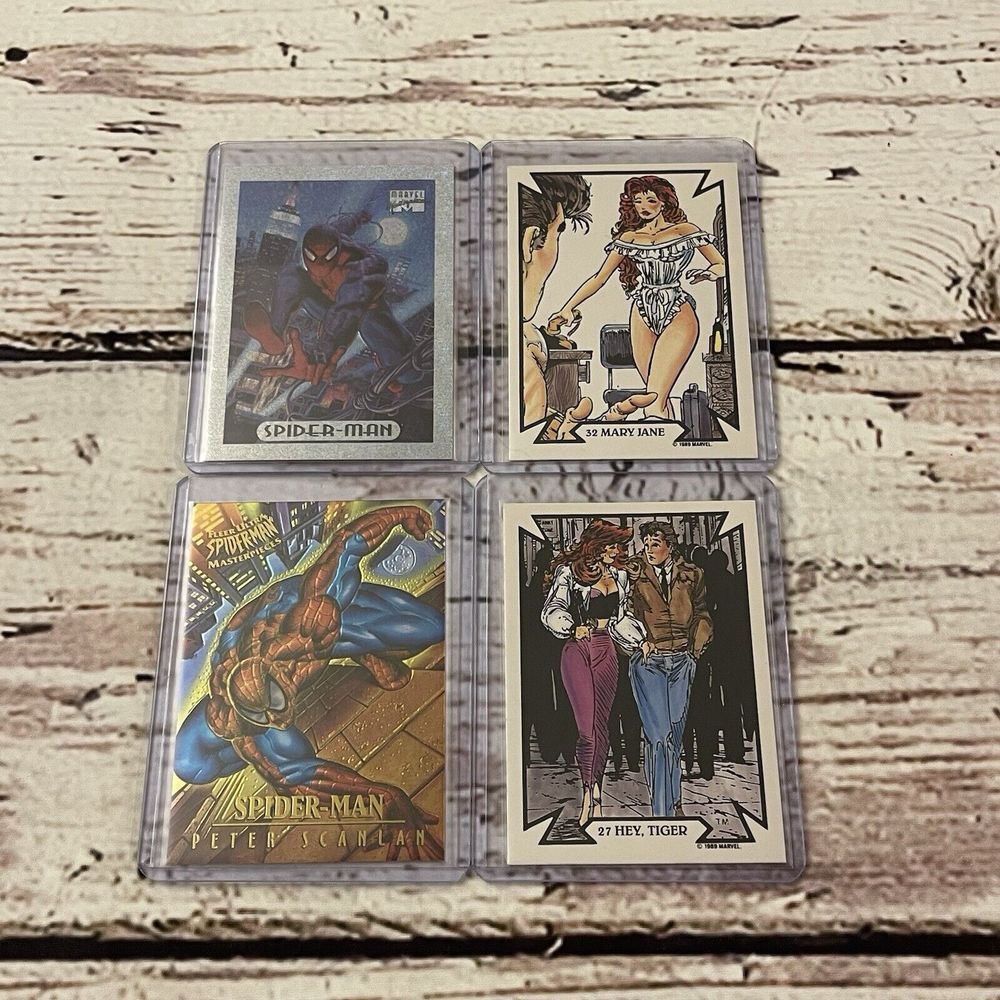 1989 Spider-Man Marvel Mary Jane Parker #32 Hey Tiger Lot of 4‎